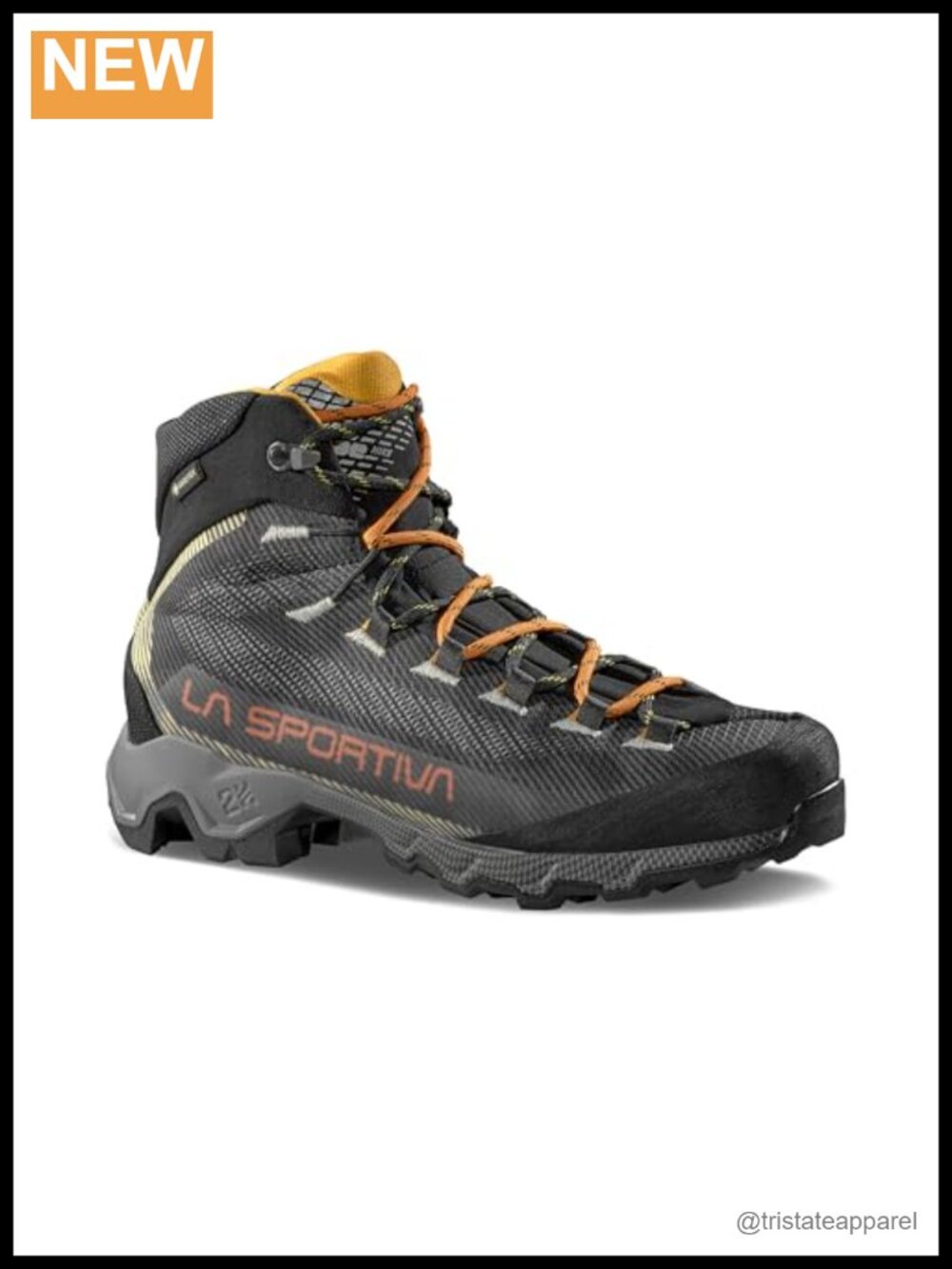 Mens Lightweight Waterproof Hiking Boot Ankle High Lace-Up